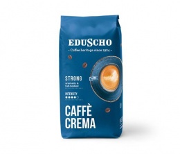 Kávé, pörkölt, szemes, 1000 g, EDUSCHO "Caffe Crema Strong"