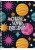 Spirálfüzet, A5, kockás, 80 lap, SHKOLYARYK "Happy", vegyes